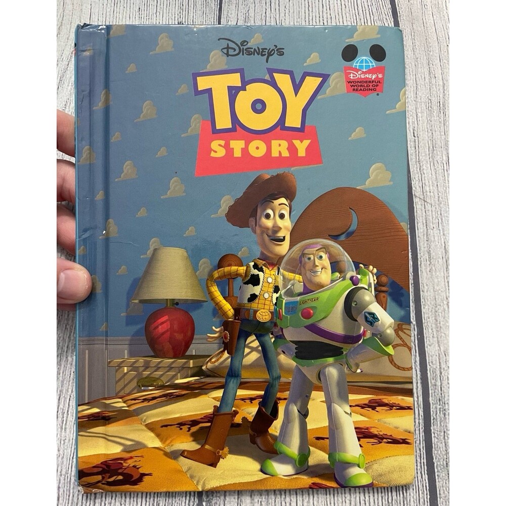 Vintage Vtg Disney Toy Story Hardcover Book, 1996